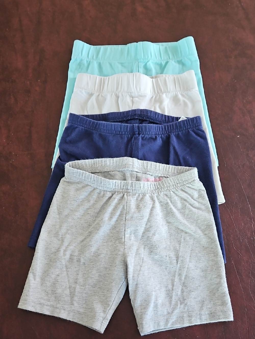 Jumping Beans & Isaac Mizrahi Stretch Pull-On Shorts - Gray, Navy, White, Mint